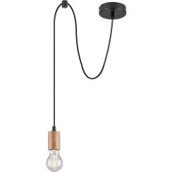 Rabalux Dollien lampada sospesa 1x60 W nero 72071