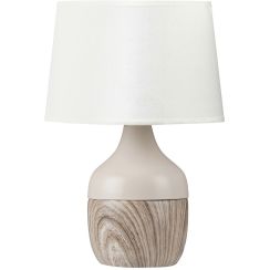 Rabalux Yvette lampada da tavolo 1x40 W bianco-beige 4370