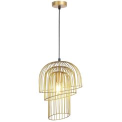 Rabalux Rowena lampada sospesa 1x60 W oro 6228
