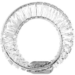 Moosee Wave lampada da parete 1x9 W cromo MSE1501100187