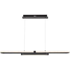 Rabalux Contessa lampada sospesa 1x48 W bianco-nero 72030