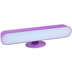 Rabalux Parker lampada da tavolo 1x3 W bianco-viola 76017