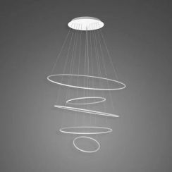 Altavola Design Ledowe Okręgi lampada sospesa 5x151 W bianco LA085/P_120_in_4k_white_dimm