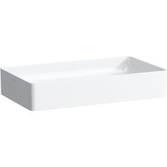 Laufen Living Square lavabo 60x34 cm rettangolare da appoggio bianco opaca H8114347571121