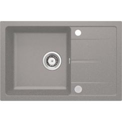 Deante Leda lavello in granito 67x44 cm grigio/grafite/inox ZRD_S113