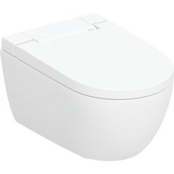 Geberit AquaClean vaso con sedile bidet sospeso senza brida si bianco 146.350.01.1