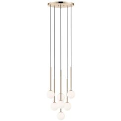 Zuma Line Arcturus lampada sospesa x4 W bianco-oro P0574-07F-F7AA