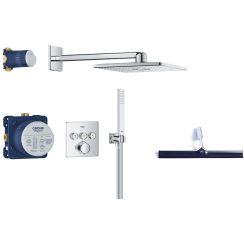 Set set doccia Grohe Precision Smartcontrol 34875000, tira acqua Grohe 4067393055617