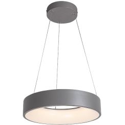 Rabalux Adeline lampada sospesa 1x24 W grigio/cenere 3929