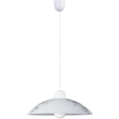 Rabalux Bloomy lampada sospesa 1x60 W bianco 1848