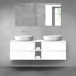 Set armadietto Oltens Vernal 60002000, piano sopra armadietto Oltens Vernal 63011000, 60021000