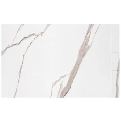 Rea Bazalt Carrara White piatto doccia rettangolare 90x120 cm bianco-beige REA-K7001