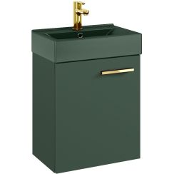 Elita Tiny lavabo 45x30.5 cm rettangolare da mobile verde 146078