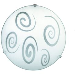 Rabalux Spiral plafoniera 1x60 W bianco 1822