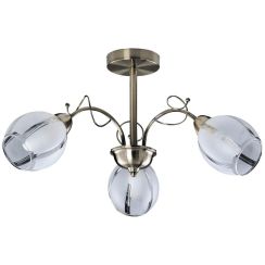 Rabalux Joel lampada da soffitto 3x60 W marrone 2270