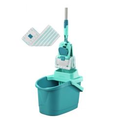 Leifheit PowerClean mop con secchio e manico 55515