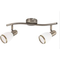Rabalux Elite lampada da soffitto 2x40 W bianco-marrone 5971