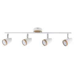 Rabalux Karen lampada da soffitto 4x4 W bianco-legno 5567