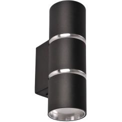 Goldlux Bamboo lampada da parete 2x10 W nero 324344