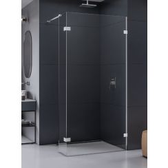 New Trendy Eventa parete doccia walk-in 160 cm cromo lucida/vetro trasparente EXK-4638