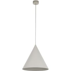 TK Lighting Cono lampada sospesa 1x15 W beige 10056