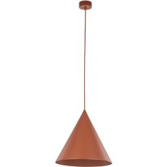 TK Lighting Cono lampada sospesa 1x15 W marrone 6632