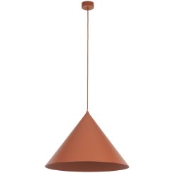 TK Lighting Cono lampada sospesa 1x15 W marrone 10089