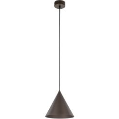 TK Lighting Cono lampada sospesa 1x15 W marrone 10073