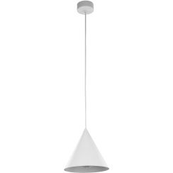 TK Lighting Cono lampada sospesa 1x15 W bianco 10007