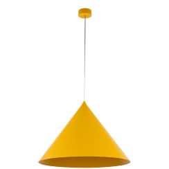TK Lighting Cono lampada sospesa 1x15 W giallo 10090