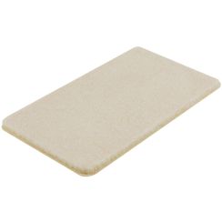 Kleine Wolke Relax tappetino da bagno 100x60 cm rettangolare beige 5405226360
