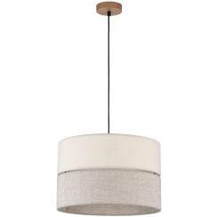 TK Lighting Eco lampada sospesa 1x15 W beige 5772