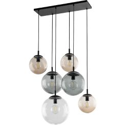 TK Lighting Esme lampada sospesa x15 W grafite 4819