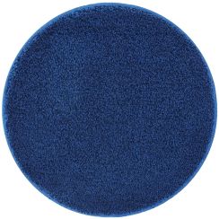 Kleine Wolke Relax tappetino da bagno 100x100 cm rotonda blu 5405736521