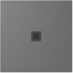 Polysan Treneca piatto doccia quadrato 100x100 cm grigio 84301.31