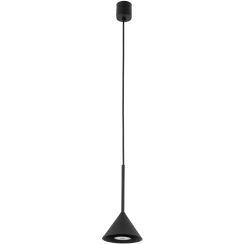TK Lighting Cono lampada sospesa 1x10 W nero 10304