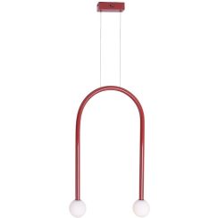MaxLight Enigma lampada sospesa 2x2 W rosso P0523