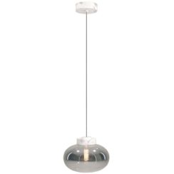 MaxLight Palloncini lampada sospesa 1x7 W bianco-fumé P0517