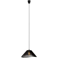 MaxLight Amalfi lampada sospesa 1x15 W nero P0579