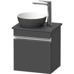 Duravit Sivida armadietto 40x32.5x44 cm sottolavabo sospeso grafite-cromo SV4656R10490000