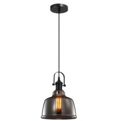 GTV Muscari IIB lampada sospesa 1x40 W nero OS-MUSC2-IIB-10-DEC
