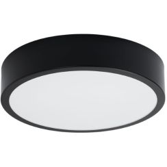 Sollux Lighting Onyx plafoniera 1x23 W nero SL.1242