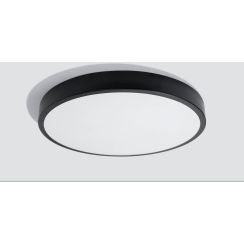 Sollux Lighting Onyx plafoniera 1x65 W nero SL.1248