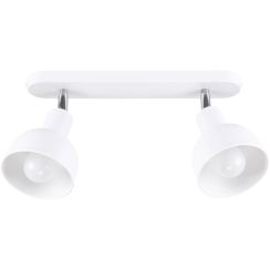 Sollux Lighting Elba lampada da soffitto 2x15 W bianco SL.1314