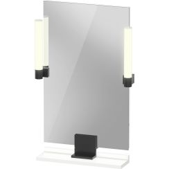 Duravit Sivida specchio 45x65 cm rettangolare con illuminazione nero-bianco SV74200BD180000