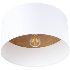 Sollux Lighting Telesto lampada da soffitto 1x15 W bianco-marrone SL.1393