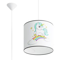 Sollux Lighting Jednorożec lampada sospesa 1x15 W multicolore SL.1412