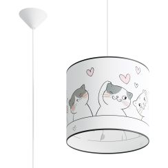 Sollux Lighting Cat lampada sospesa 1x15 W multicolore SL.1419