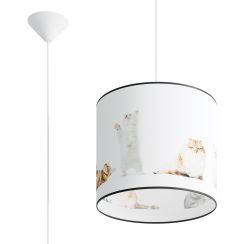 Sollux Lighting Koty lampada sospesa 1x15 W multicolore SL.1420