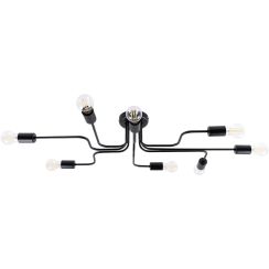 Sollux Lighting Vector lampada da soffitto x15 W nero SL.1448